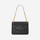 BORSA NIKI MEDIA IN PELLE VINTAGE 633184 0EN071000 SAINT LAURENT 
