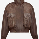GIACCA IN PELLE DI AGNELLO 785562 YCMT22492 SAINT LAURENT 