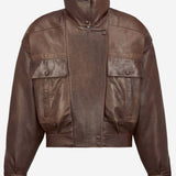 GIACCA IN PELLE DI AGNELLO 785562 YCMT22492 SAINT LAURENT 