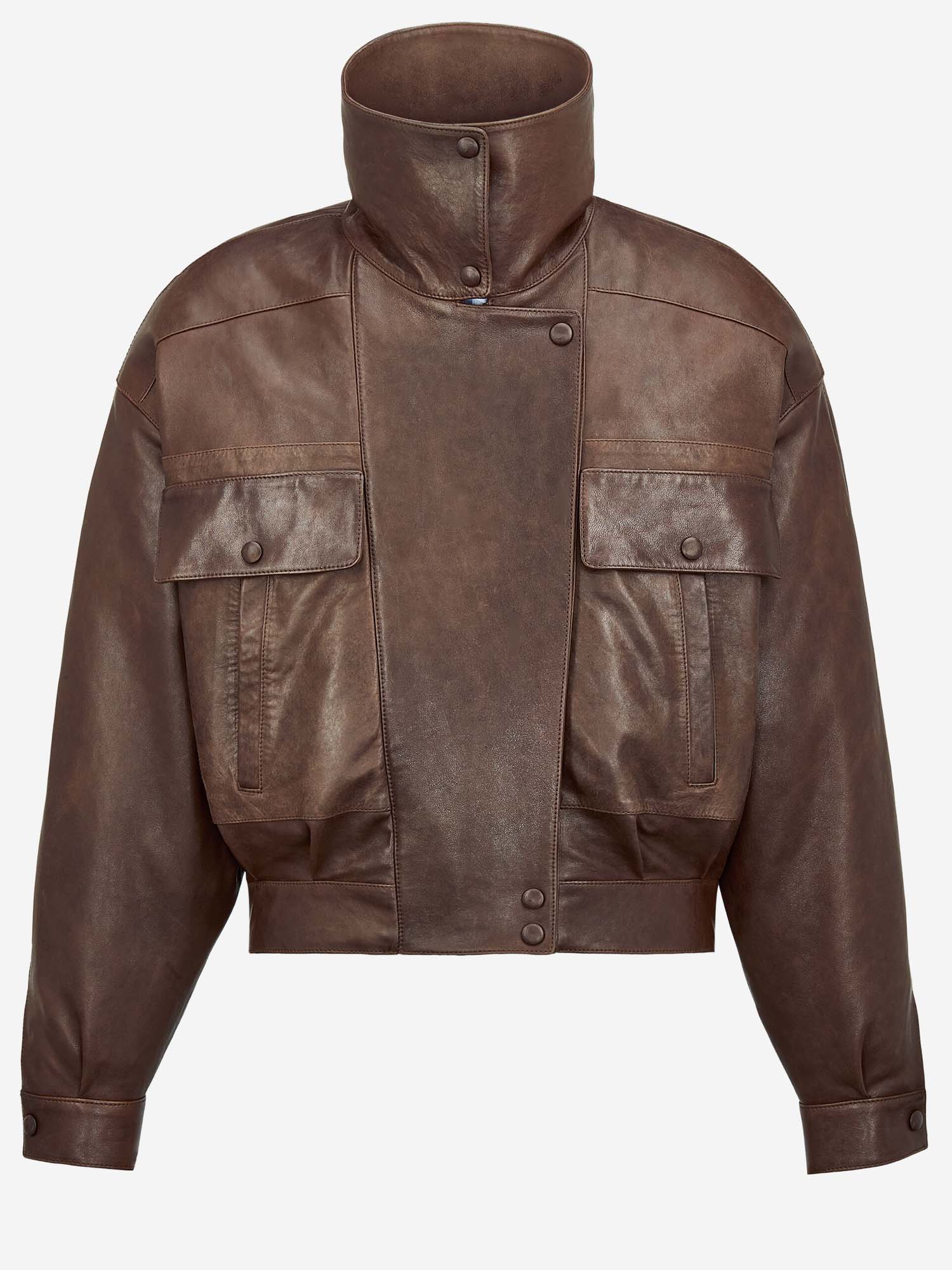 GIACCA IN PELLE DI AGNELLO 785562 YCMT22492 SAINT LAURENT 