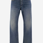 JEANS IN DENIM DI COTONE 795478 Y09XK4338 SAINT LAURENT 