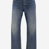 JEANS IN DENIM DI COTONE 795478 Y09XK4338 SAINT LAURENT 
