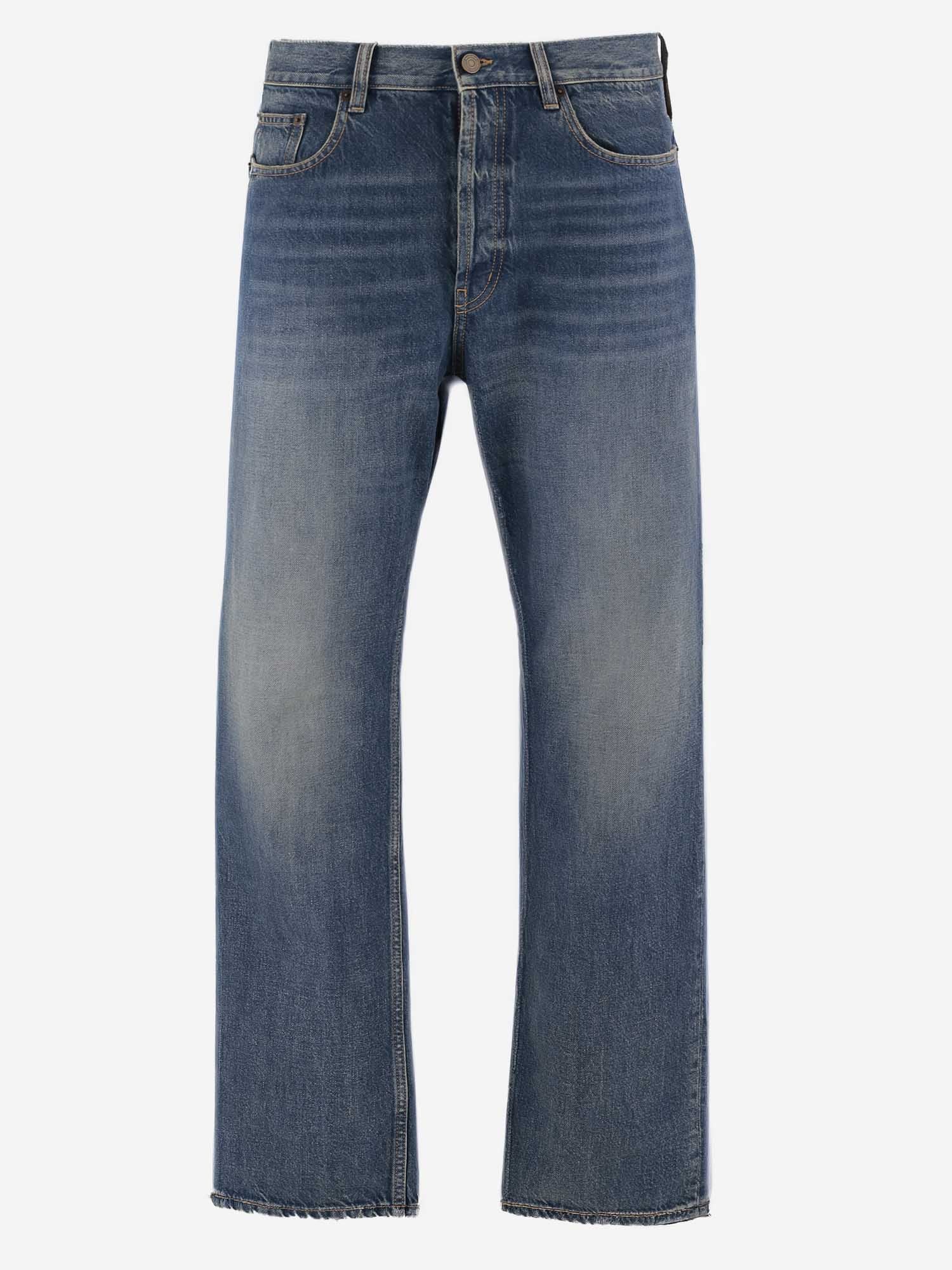JEANS IN DENIM DI COTONE 795478 Y09XK4338 SAINT LAURENT 