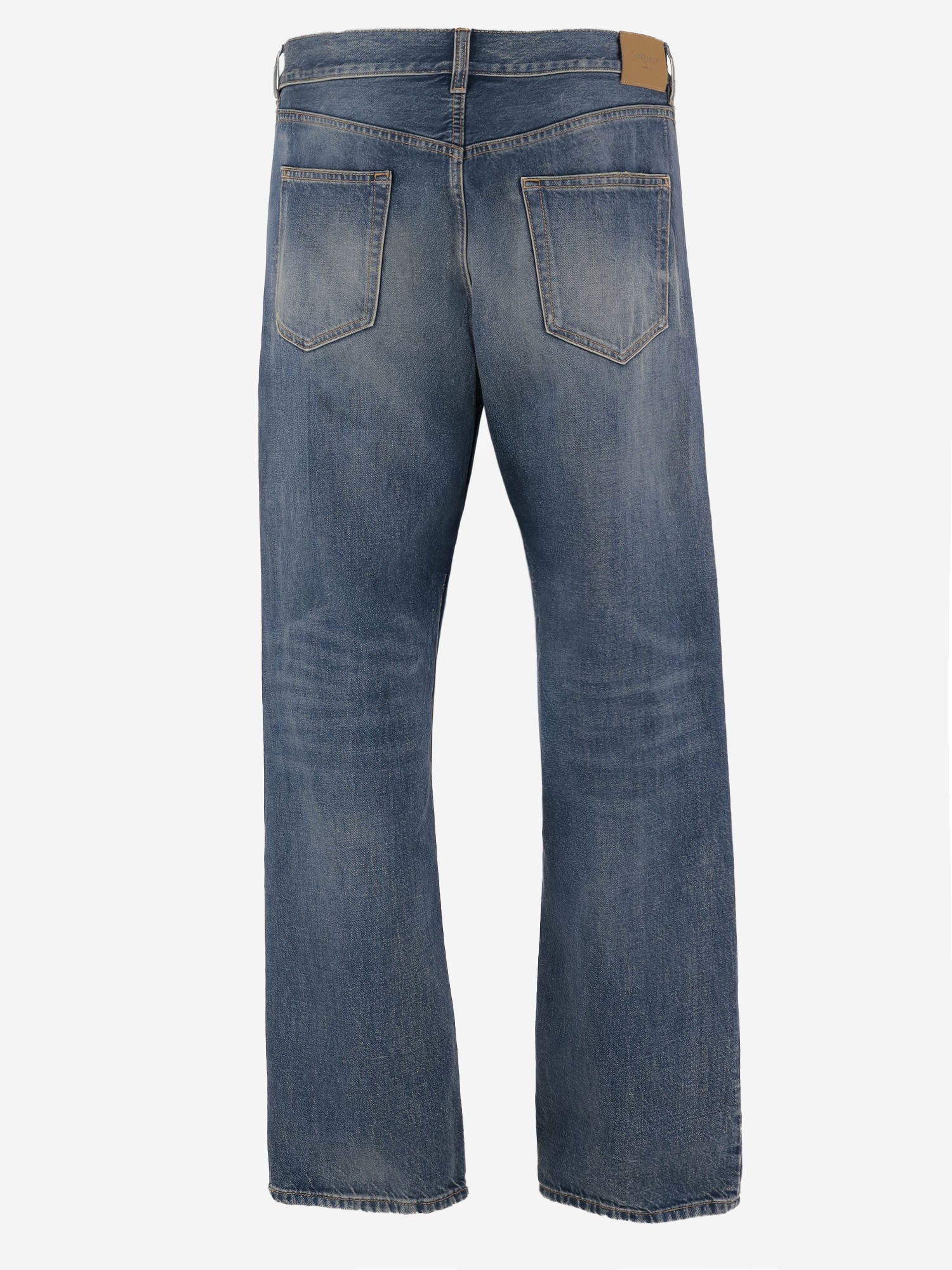 JEANS IN DENIM DI COTONE 795478 Y09XK4338 SAINT LAURENT 