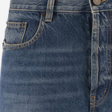 JEANS IN DENIM DI COTONE 795478 Y09XK4338 SAINT LAURENT 