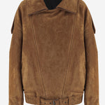 GIACCA OVERSIZE IN PELLE CROSTA VINTAGE 798780 YC2AY2104 SAINT LAURENT 