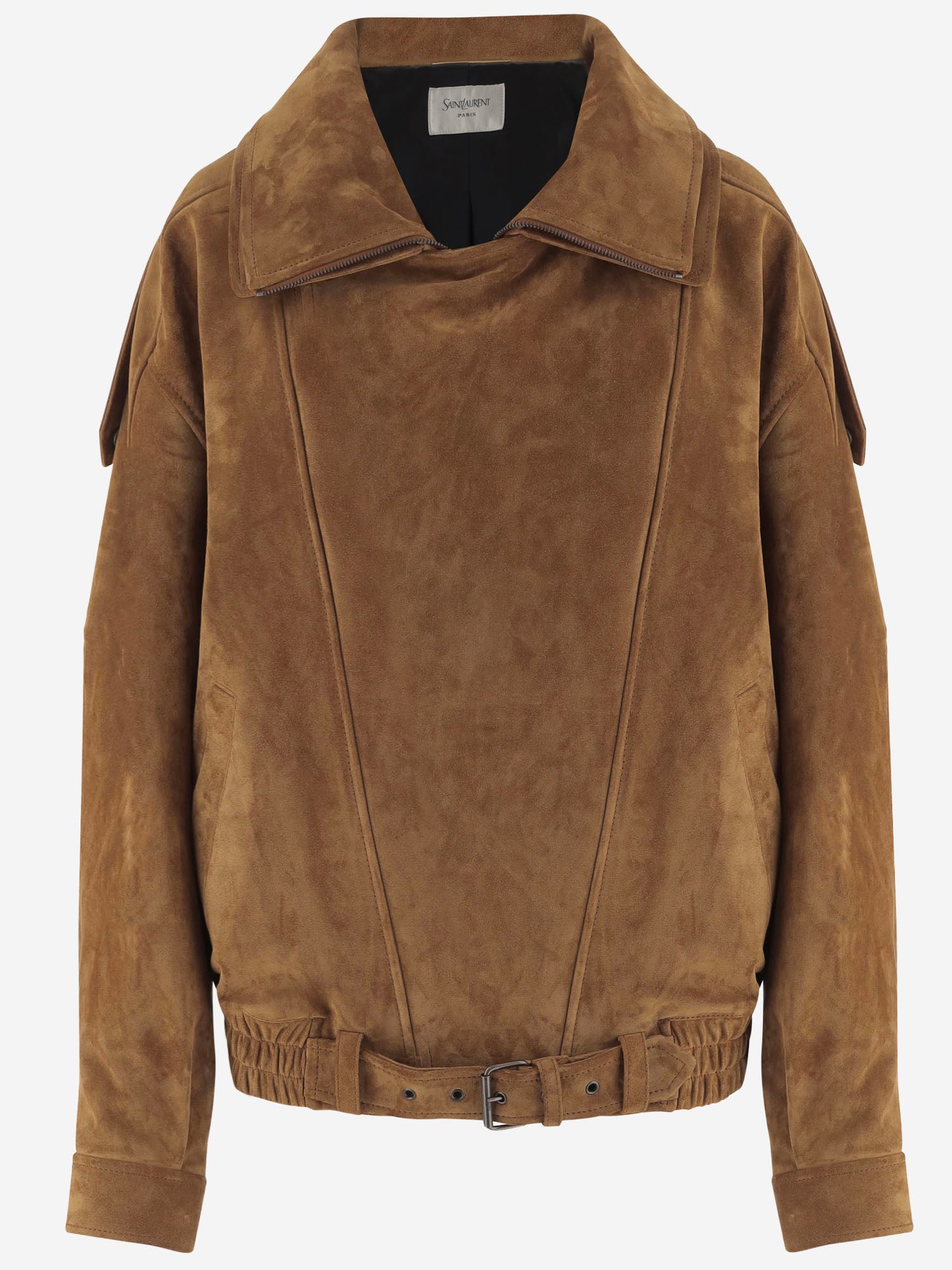 GIACCA OVERSIZE IN PELLE CROSTA VINTAGE 798780 YC2AY2104 SAINT LAURENT 