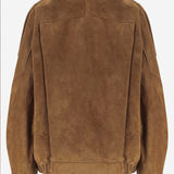 GIACCA OVERSIZE IN PELLE CROSTA VINTAGE 798780 YC2AY2104 SAINT LAURENT 