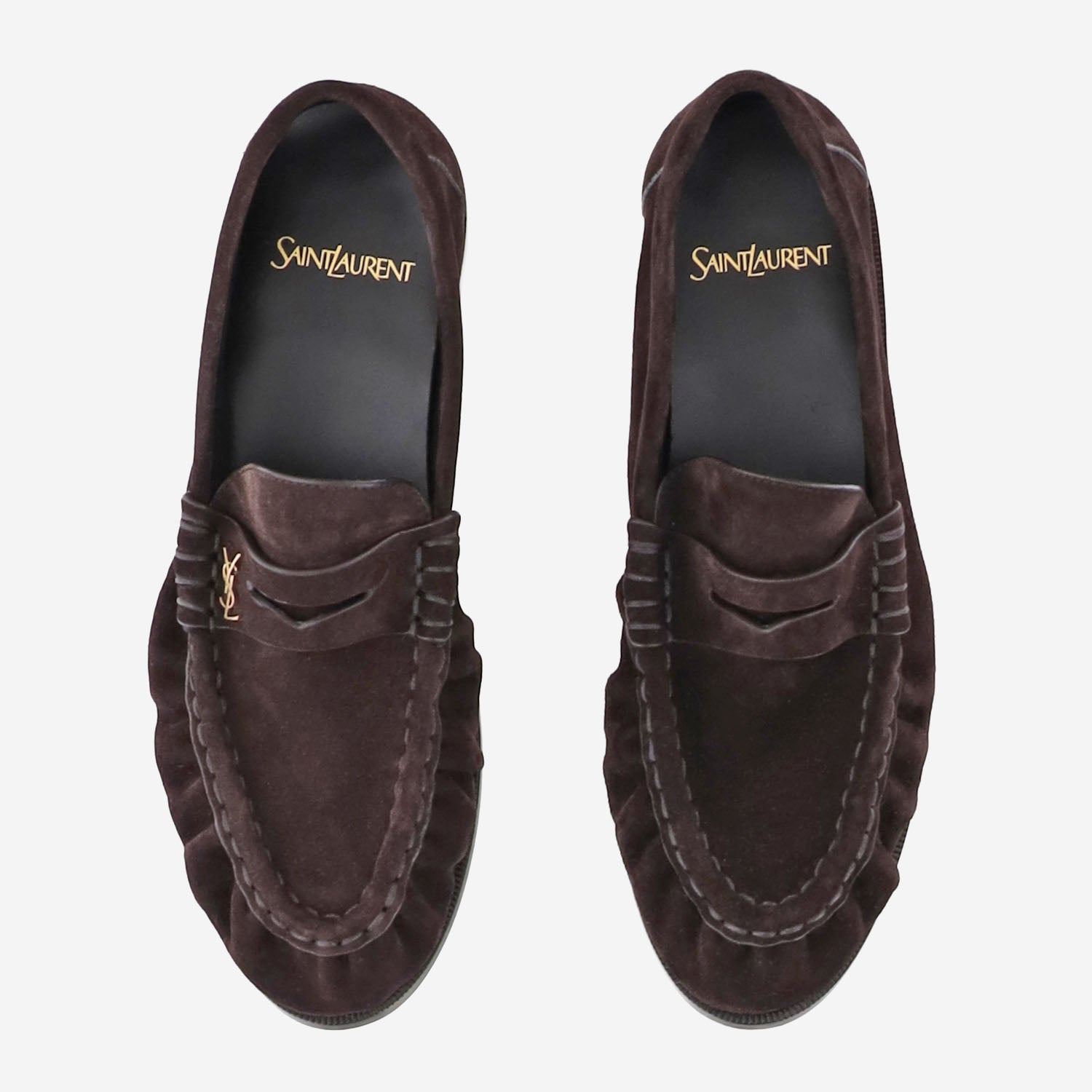 MOCASSINI LE LOAFER MORBIDI IN SUEDE 818908 2W5AA6023 SAINT LAURENT 