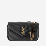 BORSA LOULOU MINI IN PELLE 821749 AAEAX1000 SAINT LAURENT 