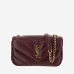 BORSA LOULOU MINI IN PELLE 821749 AAEAX6197 SAINT LAURENT 