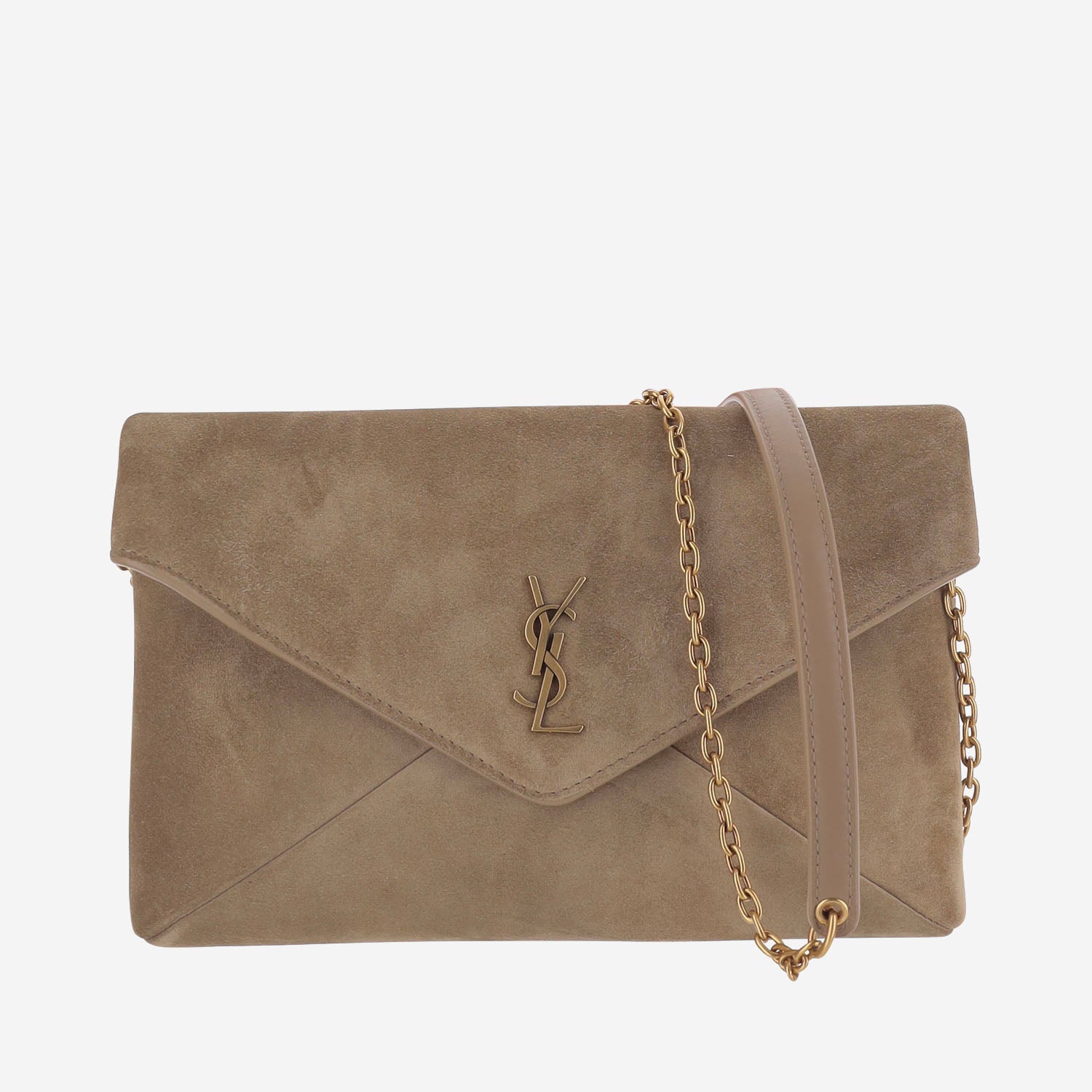 BORSA A TRACOLLA IN SUEDE 855569 1U80W1632 SAINT LAURENT 
