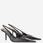 DÉCOLLETÉ BABYLONE BRETEUIL IN PELLE 858966 AAEHI1000 SAINT LAURENT 