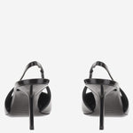 DÉCOLLETÉ BABYLONE BRETEUIL IN PELLE 858966 AAEHI1000 SAINT LAURENT 