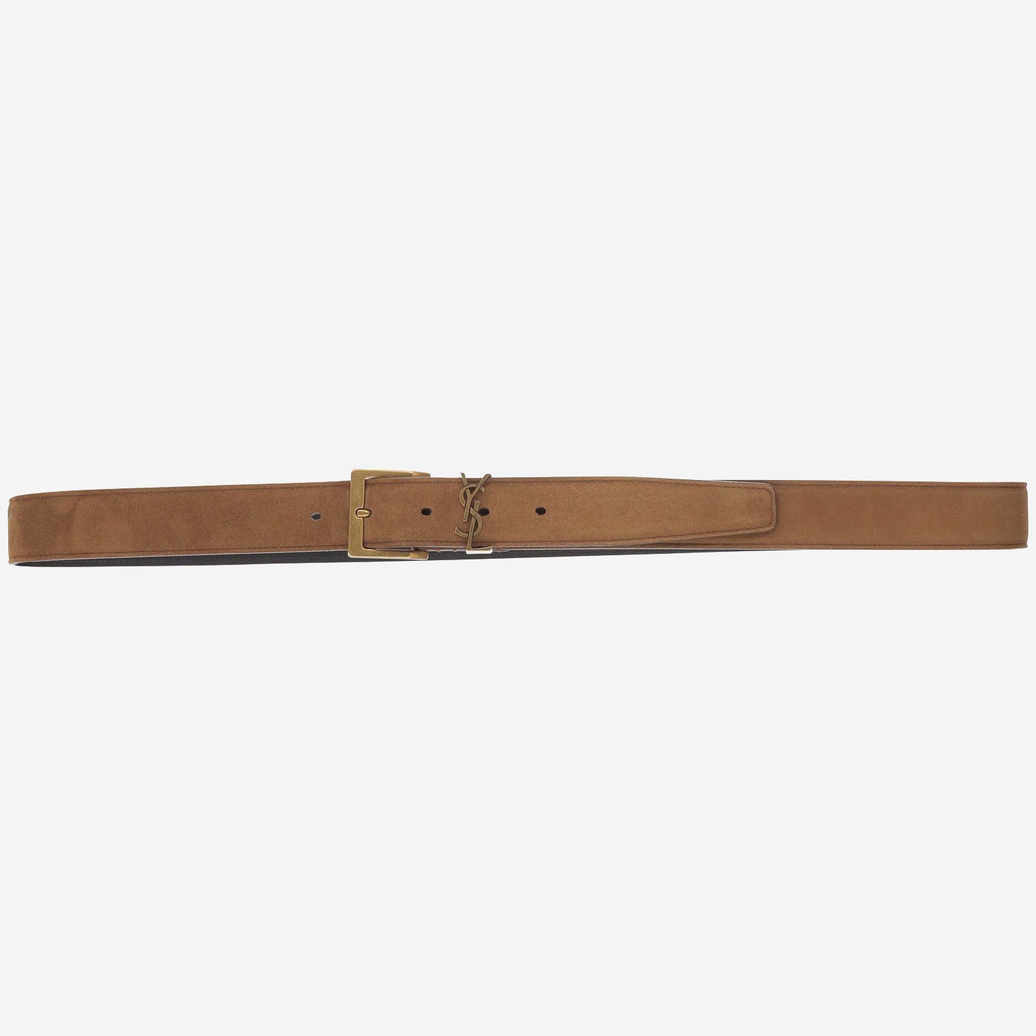 CINTURA CASSANDRE VADIM IN SUEDE 864585 AAG6E2916 SAINT LAURENT 
