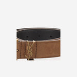 CINTURA CASSANDRE VADIM IN SUEDE 864585 AAG6E2916 SAINT LAURENT 