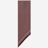 SCIARPA LAVALLIÈRE IN TWILL DI SETA 868256 3Y0016188 SAINT LAURENT 