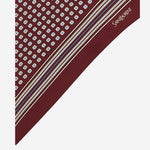 SCIARPA LAVALLIÈRE IN TWILL DI SETA 868256 3Y0016188 SAINT LAURENT 