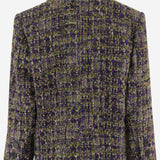 GIACCA MONOPETTO IN MISTO LANA STRETCH 871063 Y3L805917 SAINT LAURENT 