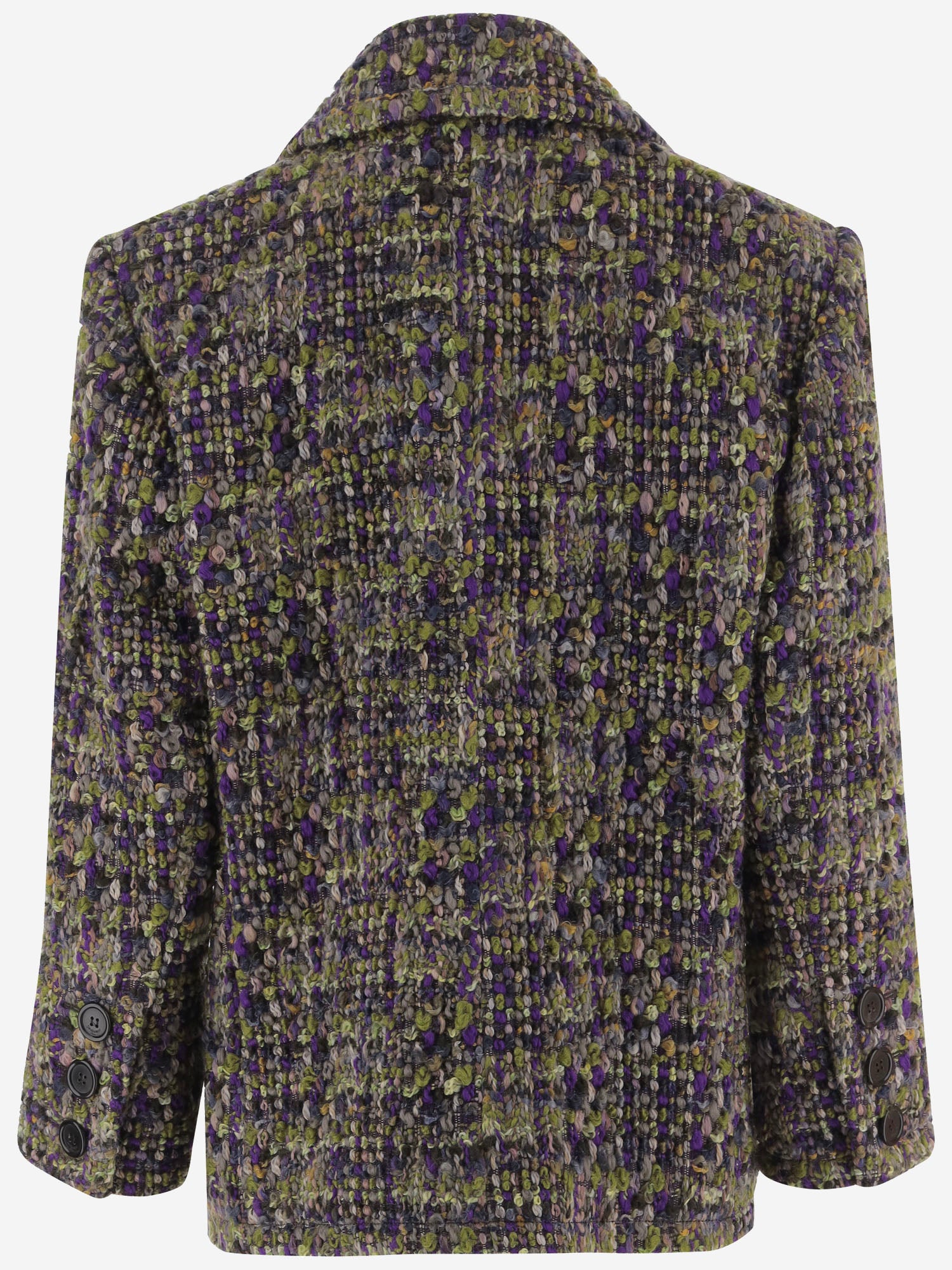 GIACCA MONOPETTO IN MISTO LANA STRETCH 871063 Y3L805917 SAINT LAURENT 