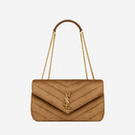 Borsa LOULOU media in suede<BR/><BR/> 871619 AAEY62916 SAINT LAURENT 