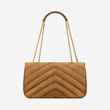 Borsa LOULOU media in suede<BR/><BR/> 871619 AAEY62916 SAINT LAURENT 