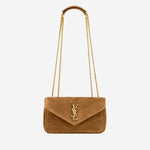 BORSA LOULOU MINI IN PELLE SCAMOSCIATA 871629 1U8272916 SAINT LAURENT 