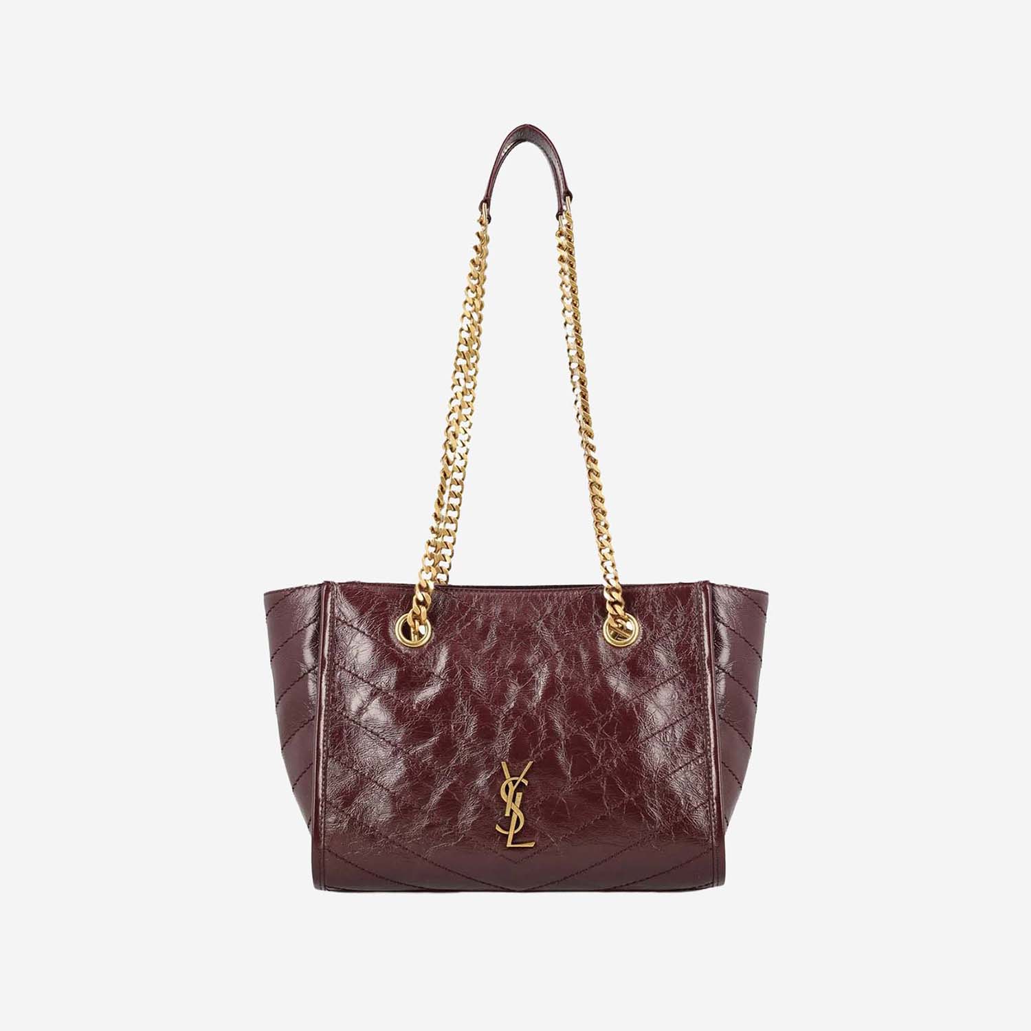 BORSA NIKI IN PELLE VINTAGE CON LOGO 872680 0EN076195 SAINT LAURENT 