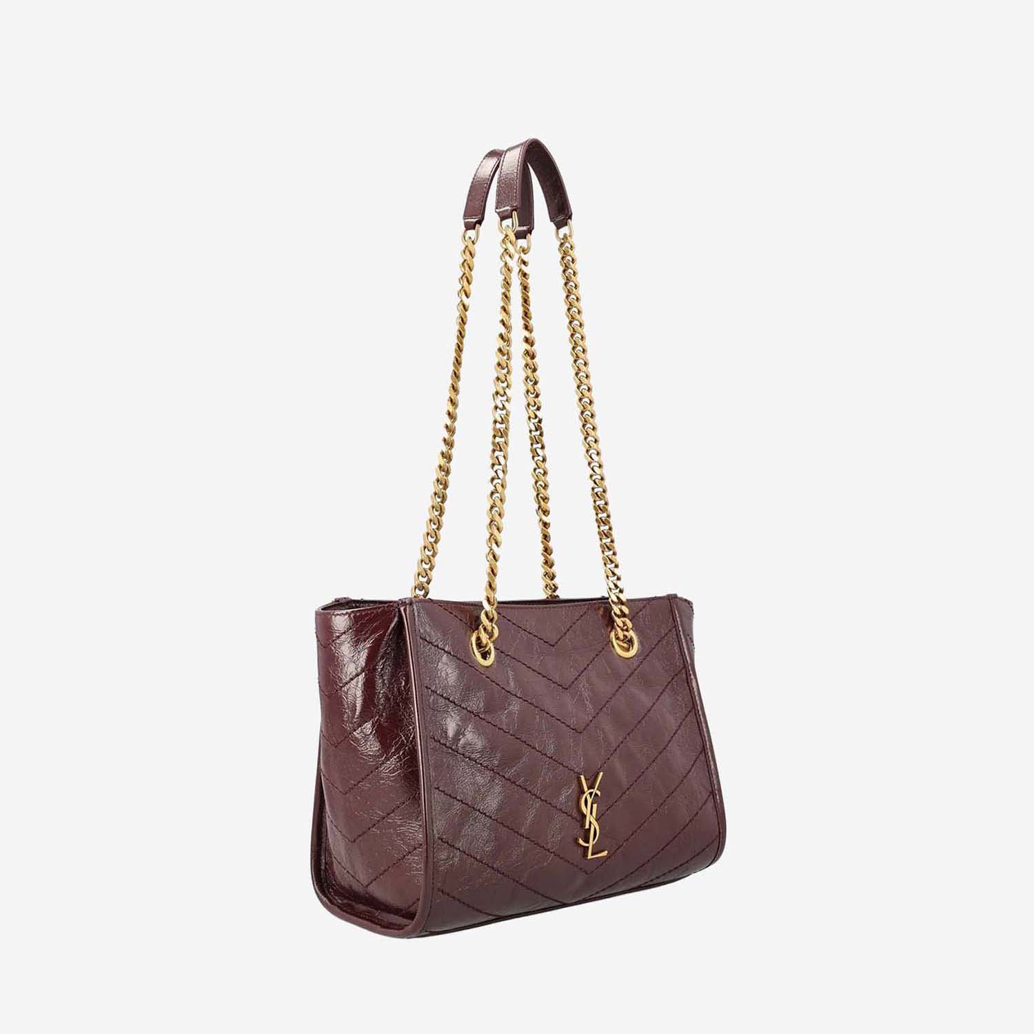 BORSA NIKI IN PELLE VINTAGE CON LOGO 872680 0EN076195 SAINT LAURENT 