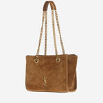 BORSA NIKI IN PELLE SCAMOSCIATA 872680 1U8072916 SAINT LAURENT 