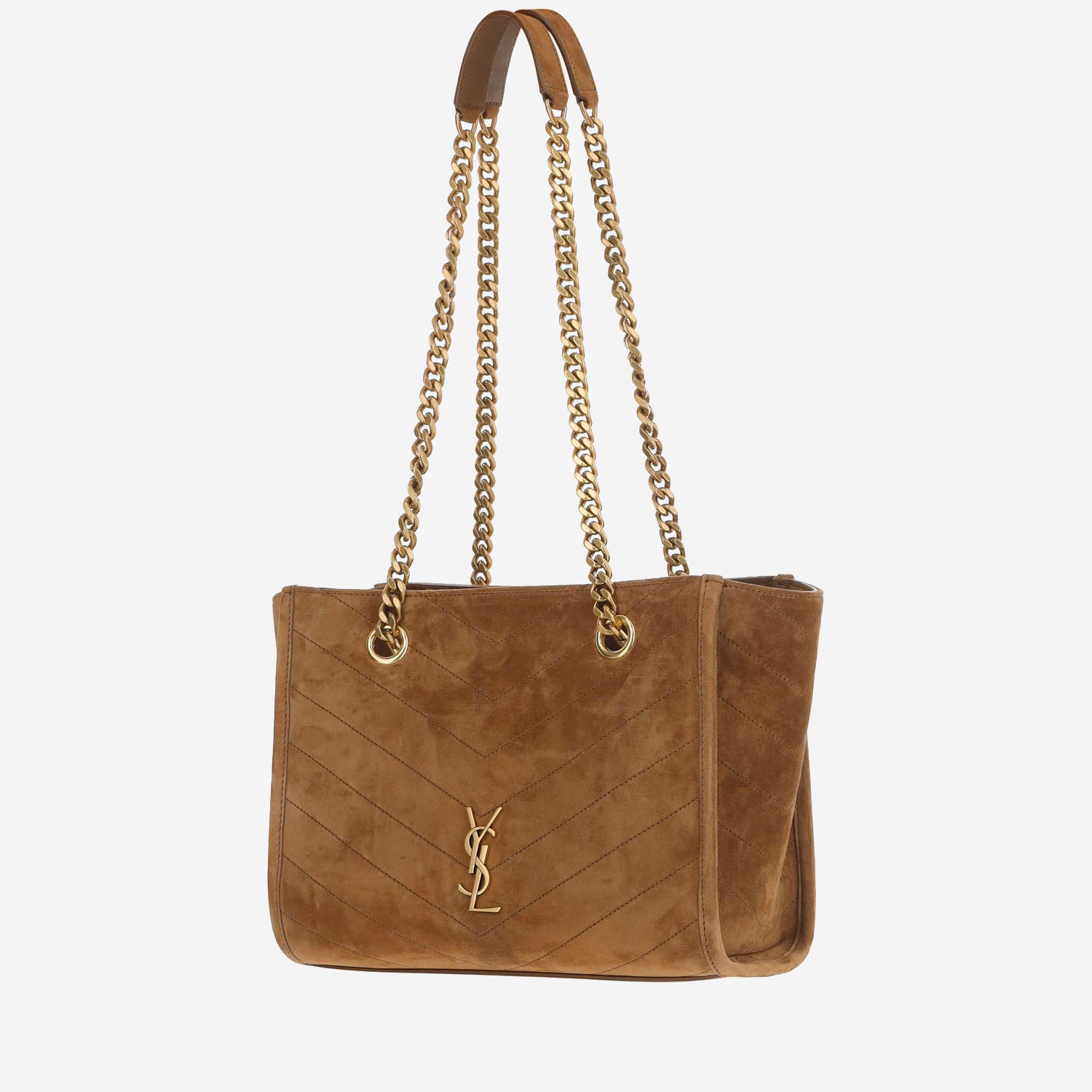 BORSA NIKI IN PELLE SCAMOSCIATA 872680 1U8072916 SAINT LAURENT 