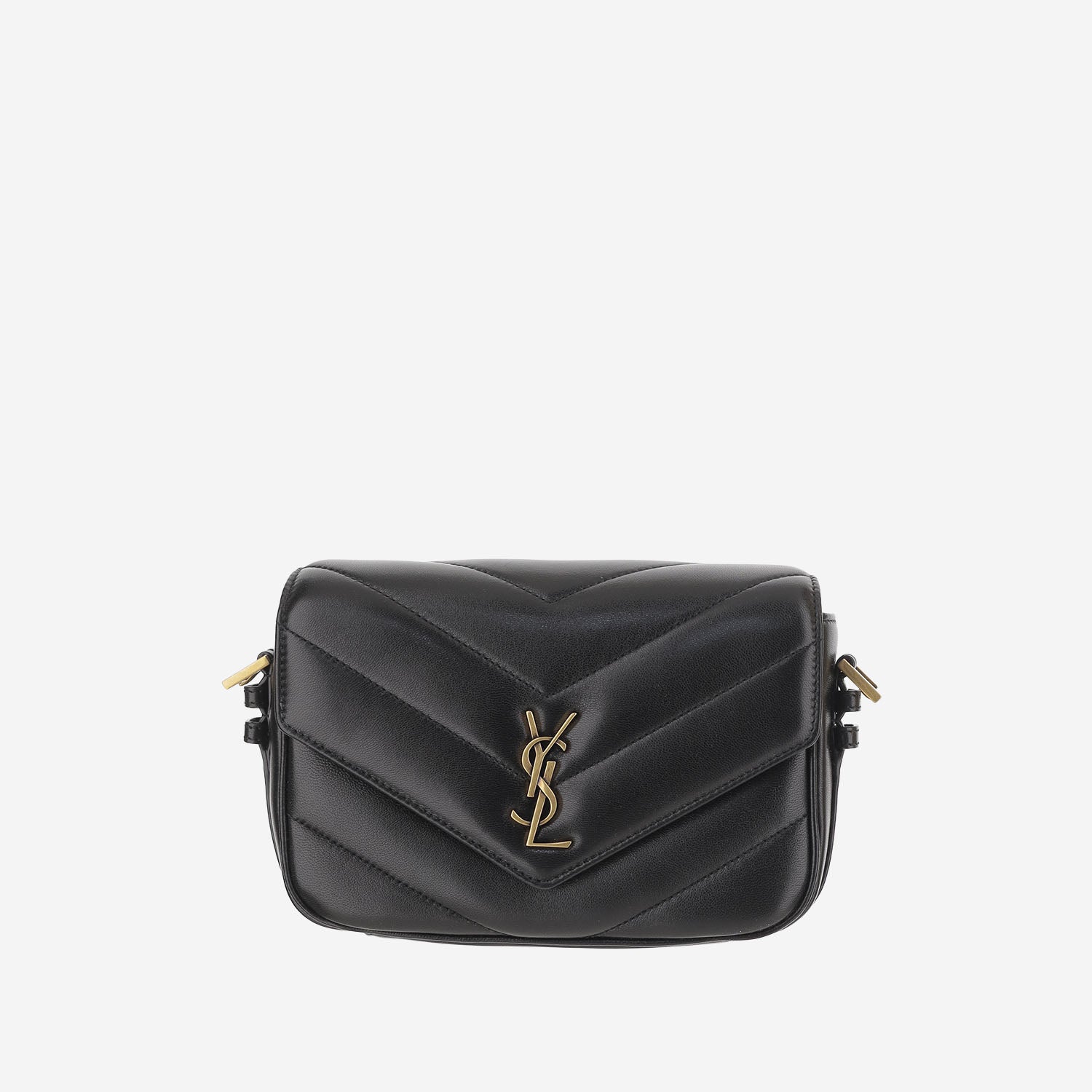 BORSA A TRACOLLA LOULOU TOY IN AGNELLO MATELASSÉ 873156 AAEAX1000 SAINT LAURENT 