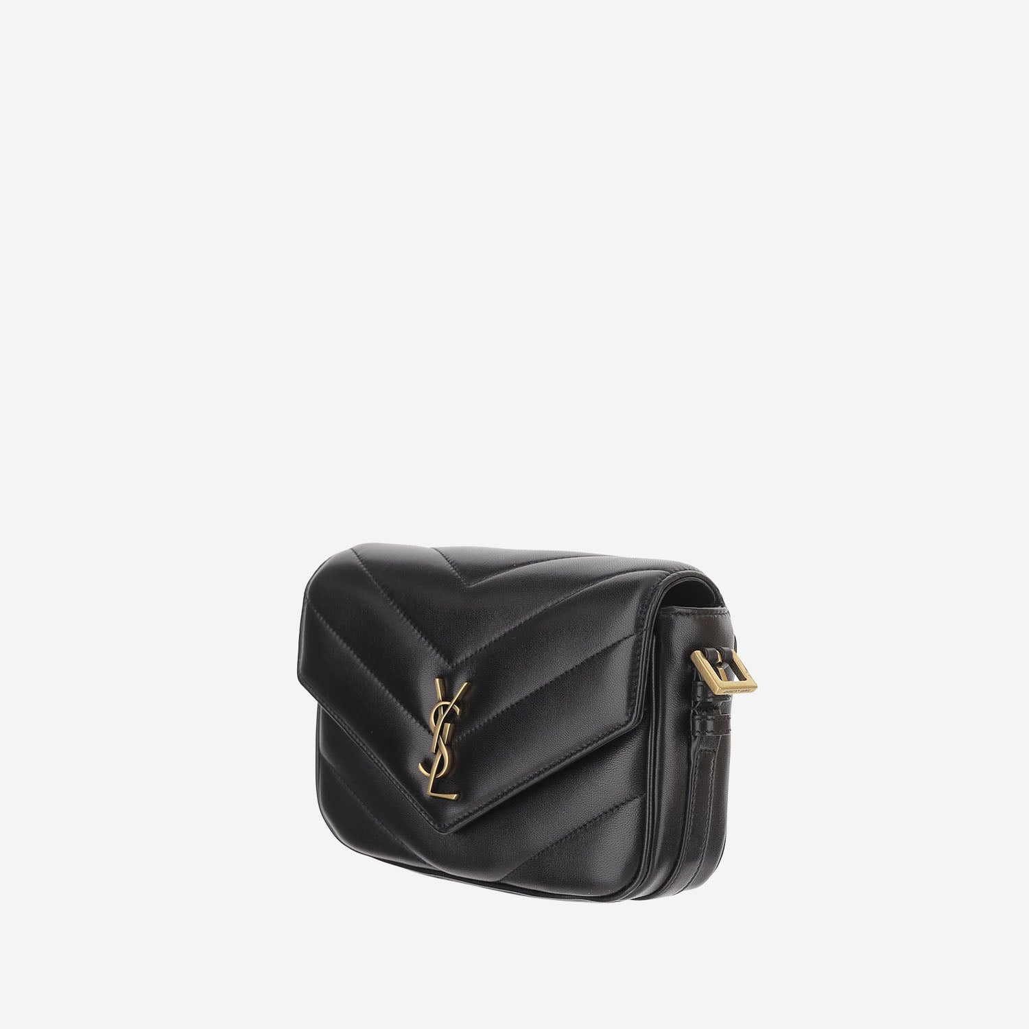 BORSA A TRACOLLA LOULOU TOY IN AGNELLO MATELASSÉ 873156 AAEAX1000 SAINT LAURENT 