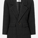 GIACCA MONOPETTO IN TWEED DI LANA 873522 Y3L621000 SAINT LAURENT 