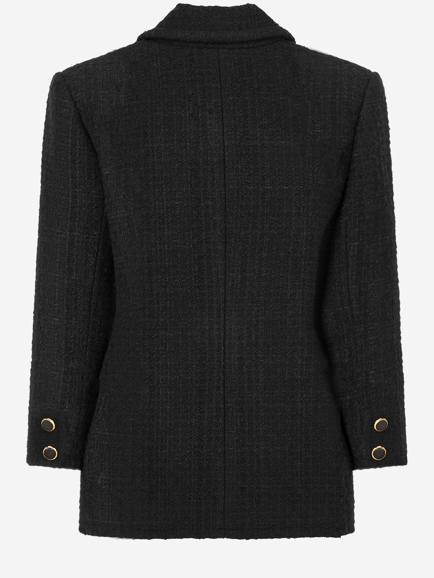 GIACCA MONOPETTO IN TWEED DI LANA 873522 Y3L621000 SAINT LAURENT 