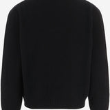 MAGLIA CON CHIUSURA A MEZZA ZIP IN LANA A COSTE 873709 Y77LS1000 SAINT LAURENT 