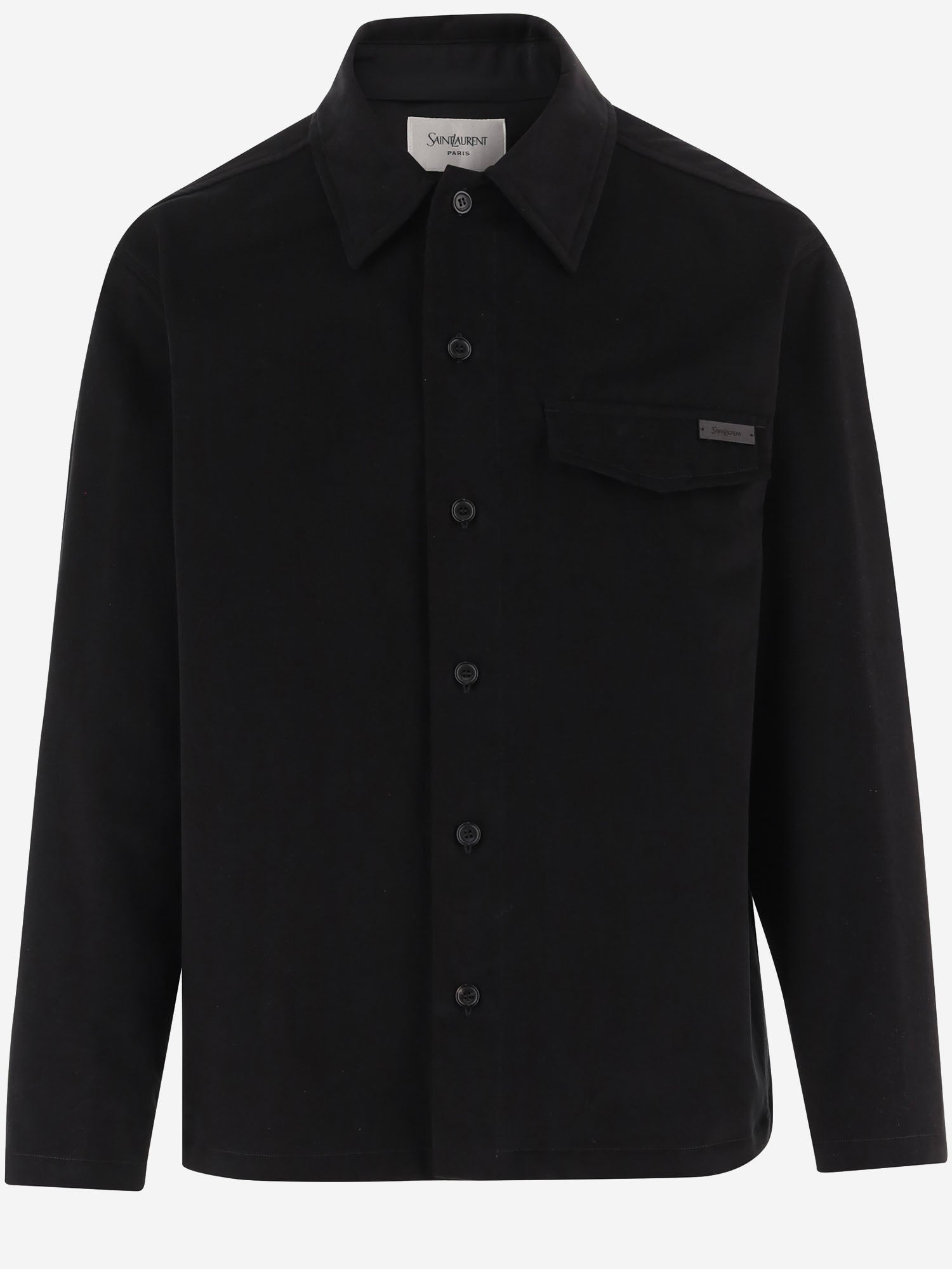 Camicia in cotone 873919 Y1O391000 SAINT LAURENT 