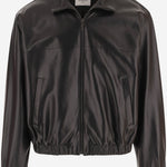 GIACCA CASSANDRE IN PELLE DI AGNELLO A000H9 YCOJ21000 SAINT LAURENT 