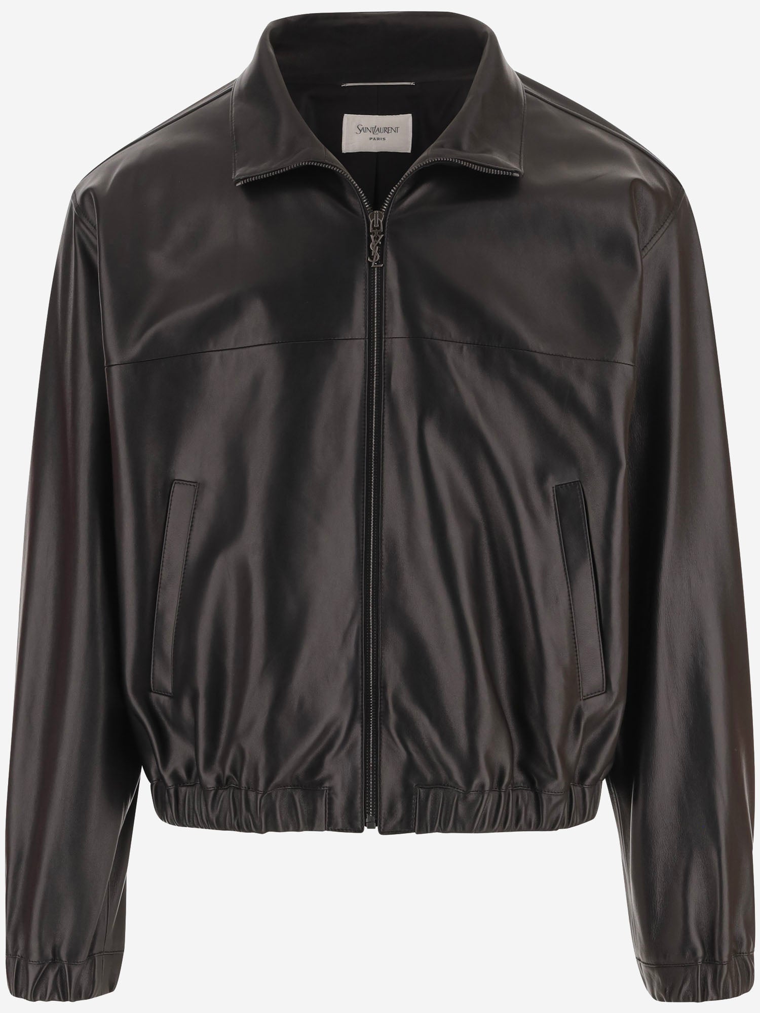 GIACCA CASSANDRE IN PELLE DI AGNELLO A000H9 YCOJ21000 SAINT LAURENT 