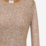 ABITO MINI IN MAGLIA CON PAILLETTE A000SZ Y77NU2019 SAINT LAURENT 