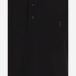 POLO IN COTONE CON LOGO A001BF Y38EK1000 SAINT LAURENT 