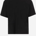 T-SHIRT IN COTONE CON LOGO A001EE Y38FG1000 SAINT LAURENT 