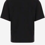 T-SHIRT IN COTONE CON LOGO A001EE Y38FG1000 SAINT LAURENT 