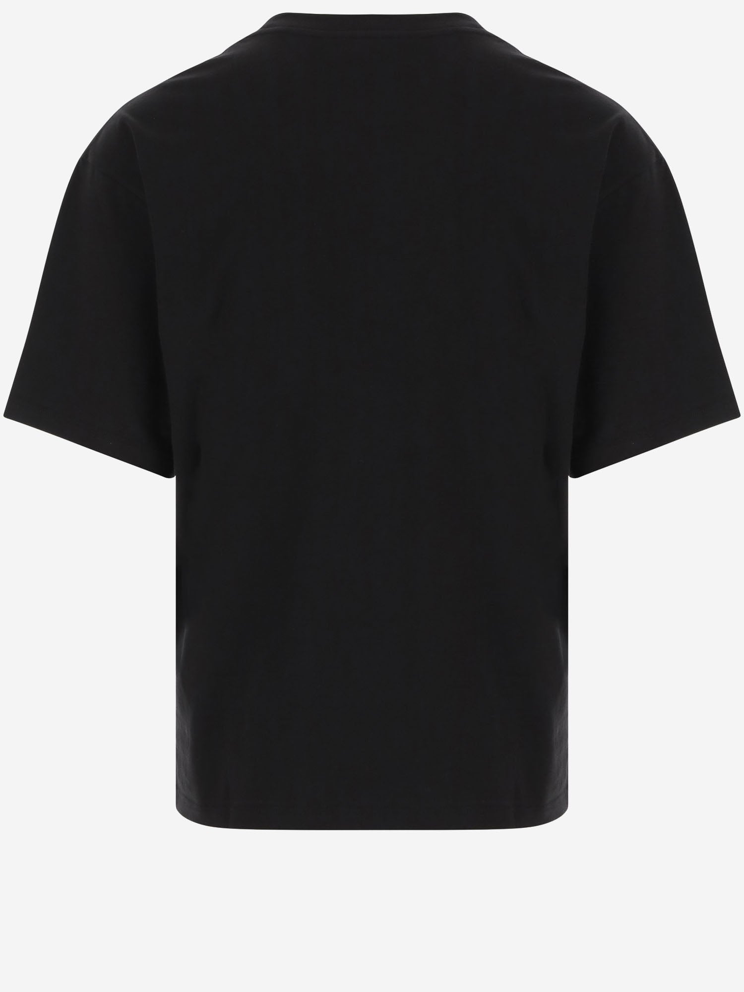T-SHIRT IN COTONE CON LOGO A001EE Y38FG1000 SAINT LAURENT 