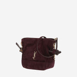 BORSA A TRACOLLA IN SUEDE CON LOGO A002M9 AAGN66766 SAINT LAURENT 