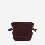 BORSA A TRACOLLA IN SUEDE CON LOGO A002M9 AAGN66766 SAINT LAURENT 