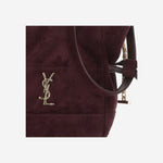 BORSA A TRACOLLA IN SUEDE CON LOGO A002M9 AAGN66766 SAINT LAURENT 