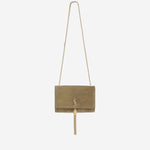 BORSA KATE TASSEL BIJOUX PICCOLA IN PELLE SCAMOSCIATA A0031Y AAG6D2326 SAINT LAURENT 