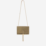 BORSA KATE TASSEL BIJOUX PICCOLA IN PELLE SCAMOSCIATA A0031Y AAG6D2326 SAINT LAURENT 