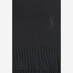 SCIARPA IN CASHMERE CON LOGO A006VO 3Y2011000 SAINT LAURENT 